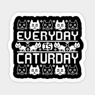 everyday is caturday hoho Sticker